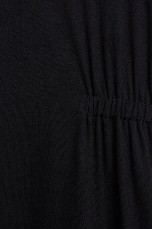 JU Pink jersey logo dress JU Pink jersey logo dress BLACK IJT10F-JE050