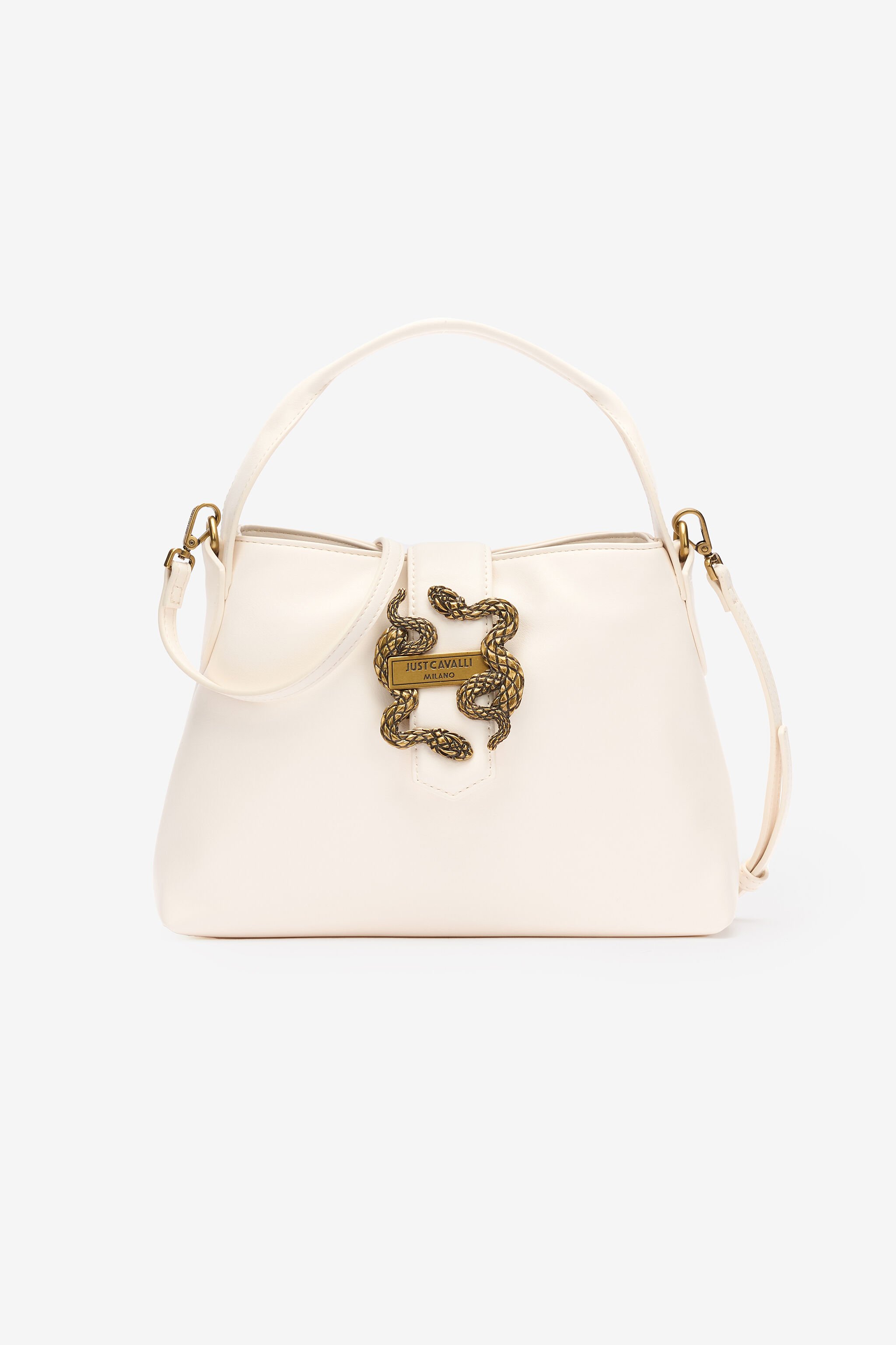 JC Trapeze Bag With Logo WHITE UFB025-UF394