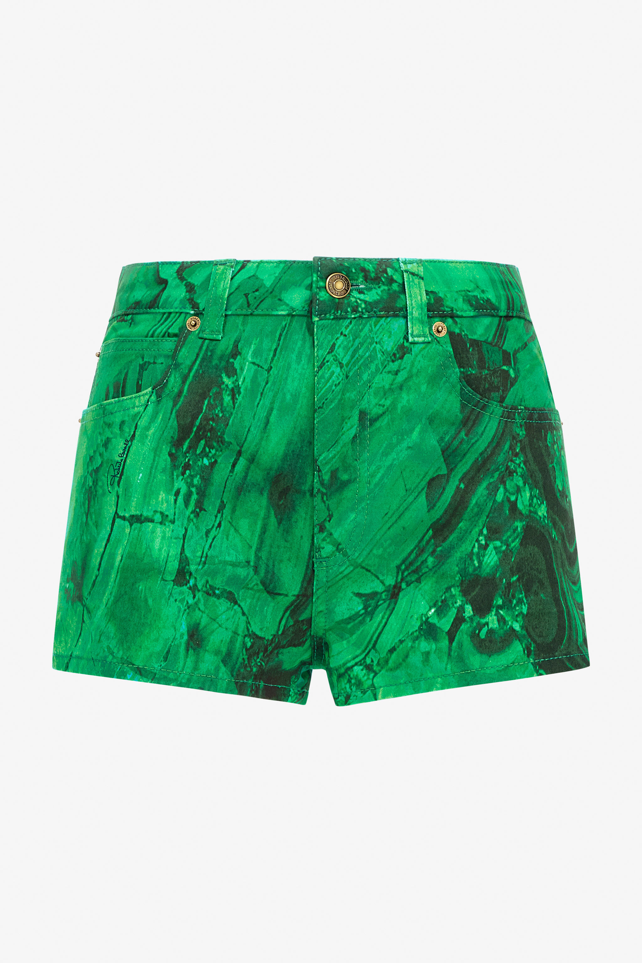 RC Shorts stampa Malachite Verde TKJ210-DAN06