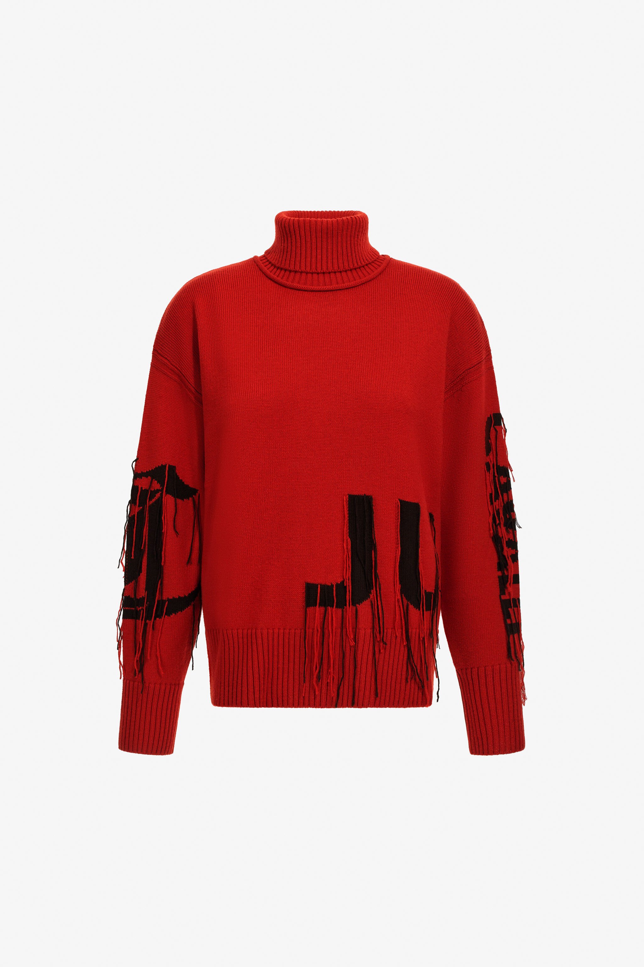 JC Just Cavalli Turtleneck sweater Red TFM018-TF143
