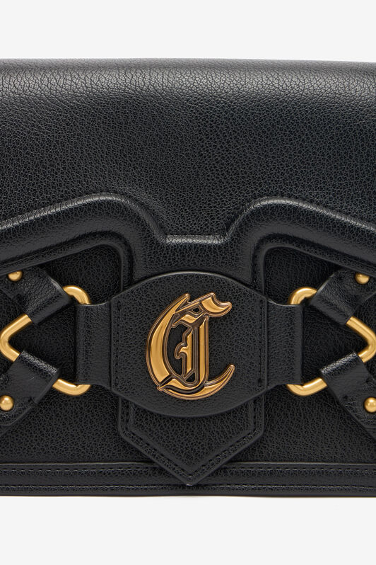 JC Bolso Bandolera Con Monograma JC Negro UFB107-UF476