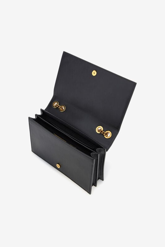 RC Shoulder bag with Monogram Mirror Snake RC Shoulder bag with Monogram Mirror Snake Black SKB120-PZ172