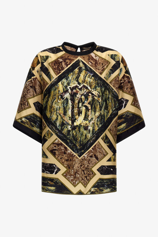 RC Marble Print T-Shirt Green TWT602-SKN42