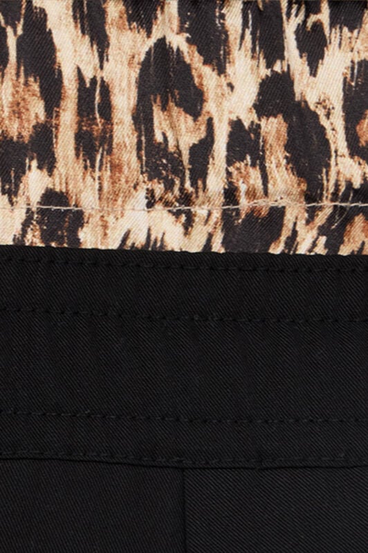 JC Pantaloni Sportivi Con Vita Leopard Skin JC Pantaloni Sportivi Con Vita Leopard Skin BLACK VFT147-VF226