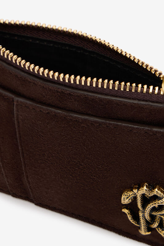 RC Suede Leather Coin Purse RC Suede Leather Coin Purse Brown VKA003-PC002