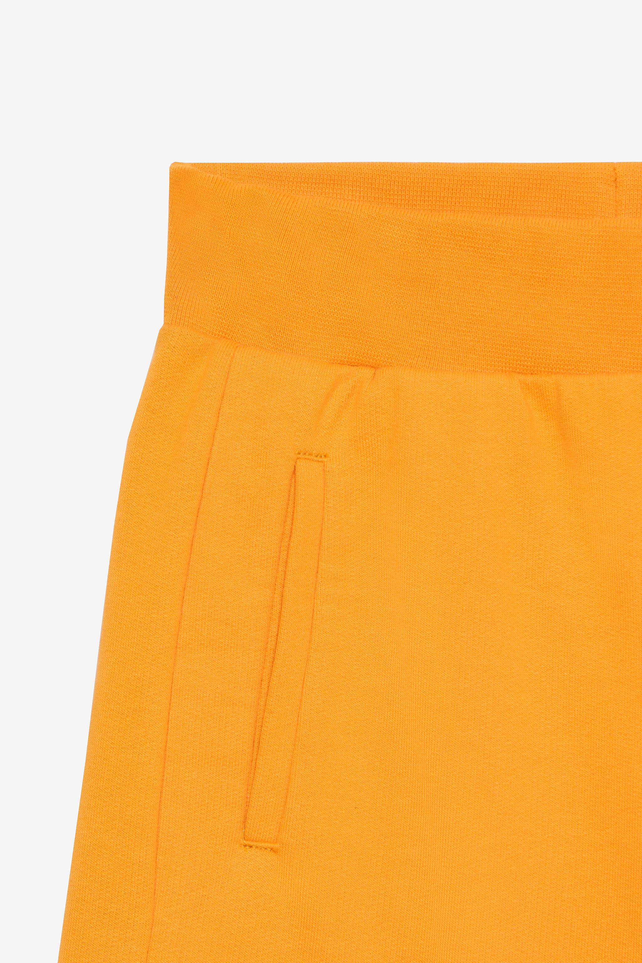 JU Sports Shorts With Animal Patchwork Appliqué Orange UJT25B-CF050