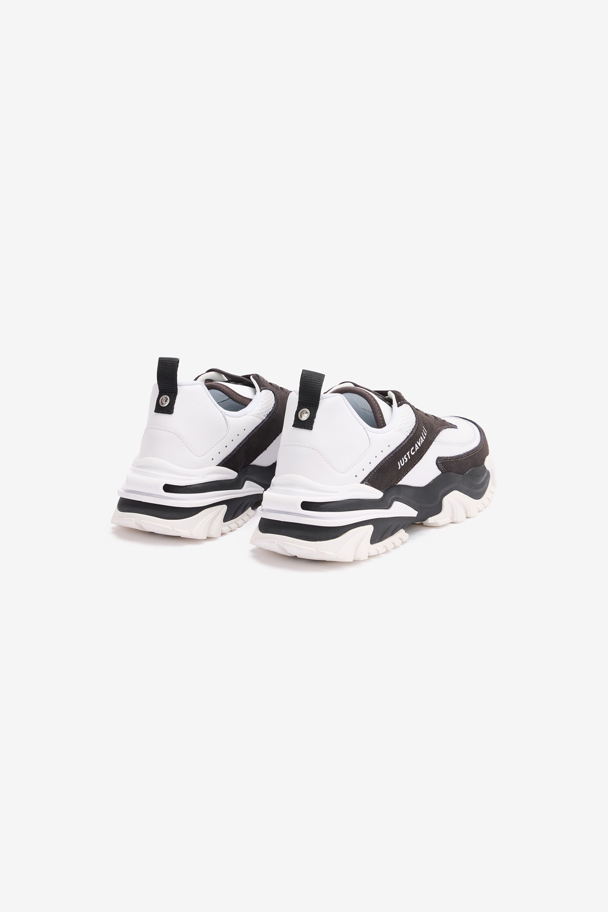 JC Sneakers With Inserts And Logo Black/White TFS029-TF262