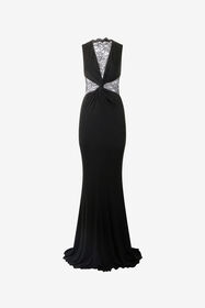 ${brand} Abito Extralungo Con Pizzo ${colorDescription} ${masterID}