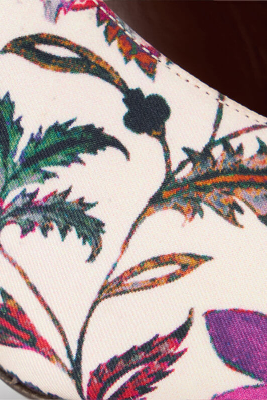 RC Escarpins à Imprimé Florentine Flower MULTI FLOWER WHITE VKS120-SE380