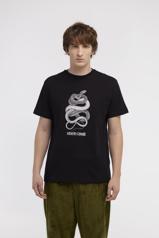 RC T-shirt with Snake print Black NOT60S-JD060