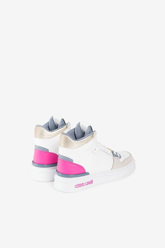 RC RC Monogram Hi-Top Sneakers White JSS01E-PZ085