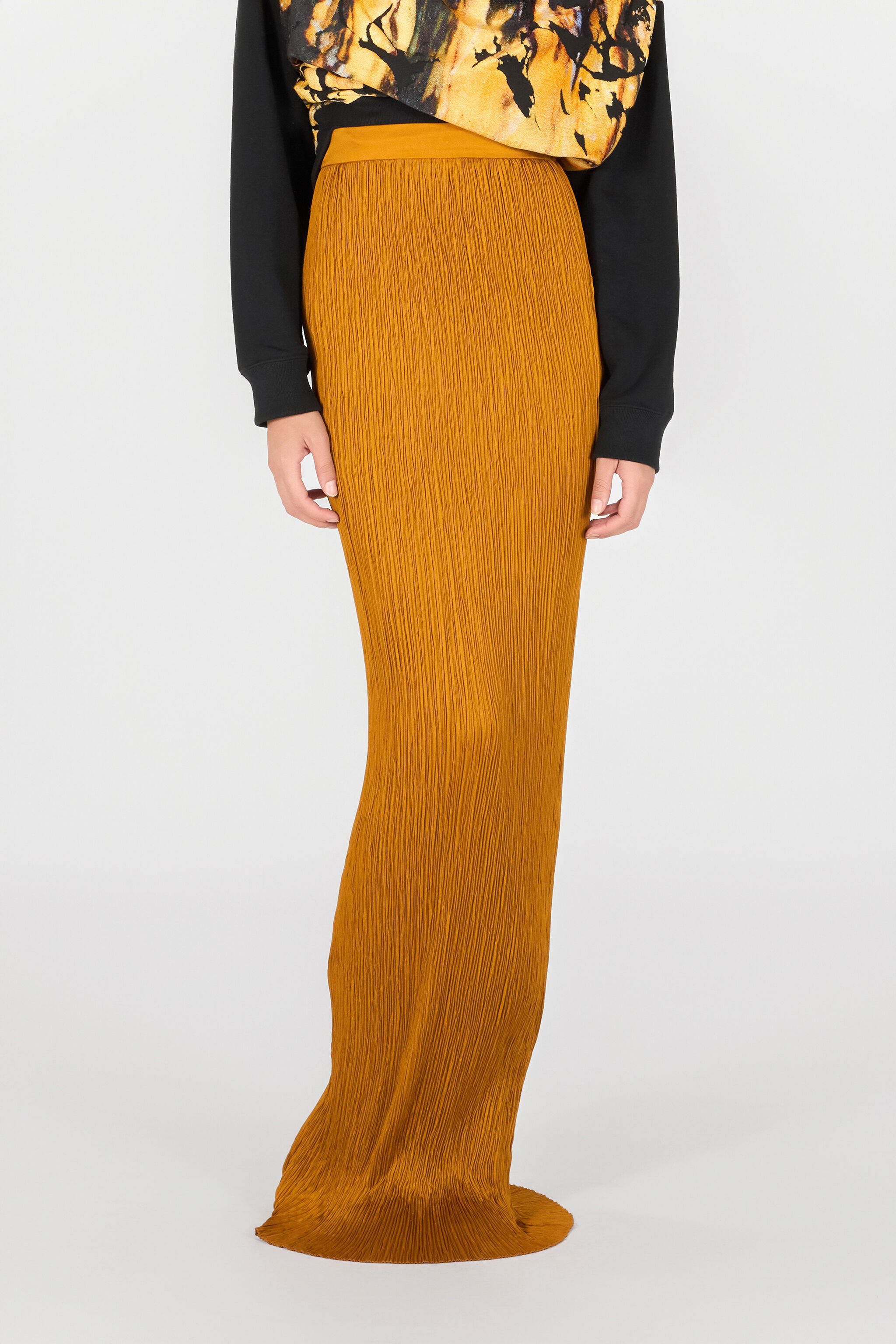 RC Long tight skirt Yellow TWT310-RD034