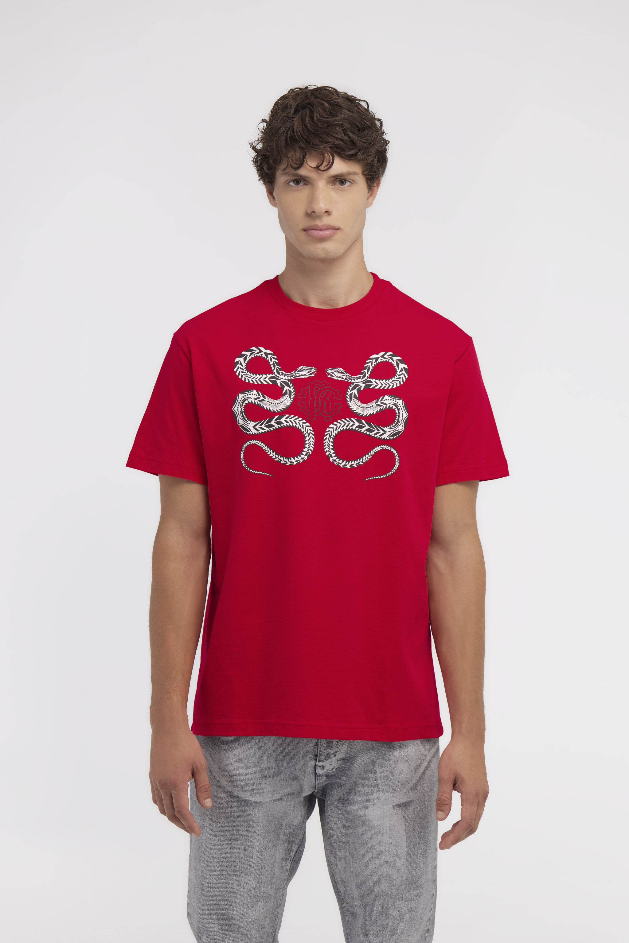 RC T-shirt with Snake print Red NOT60O-JD060