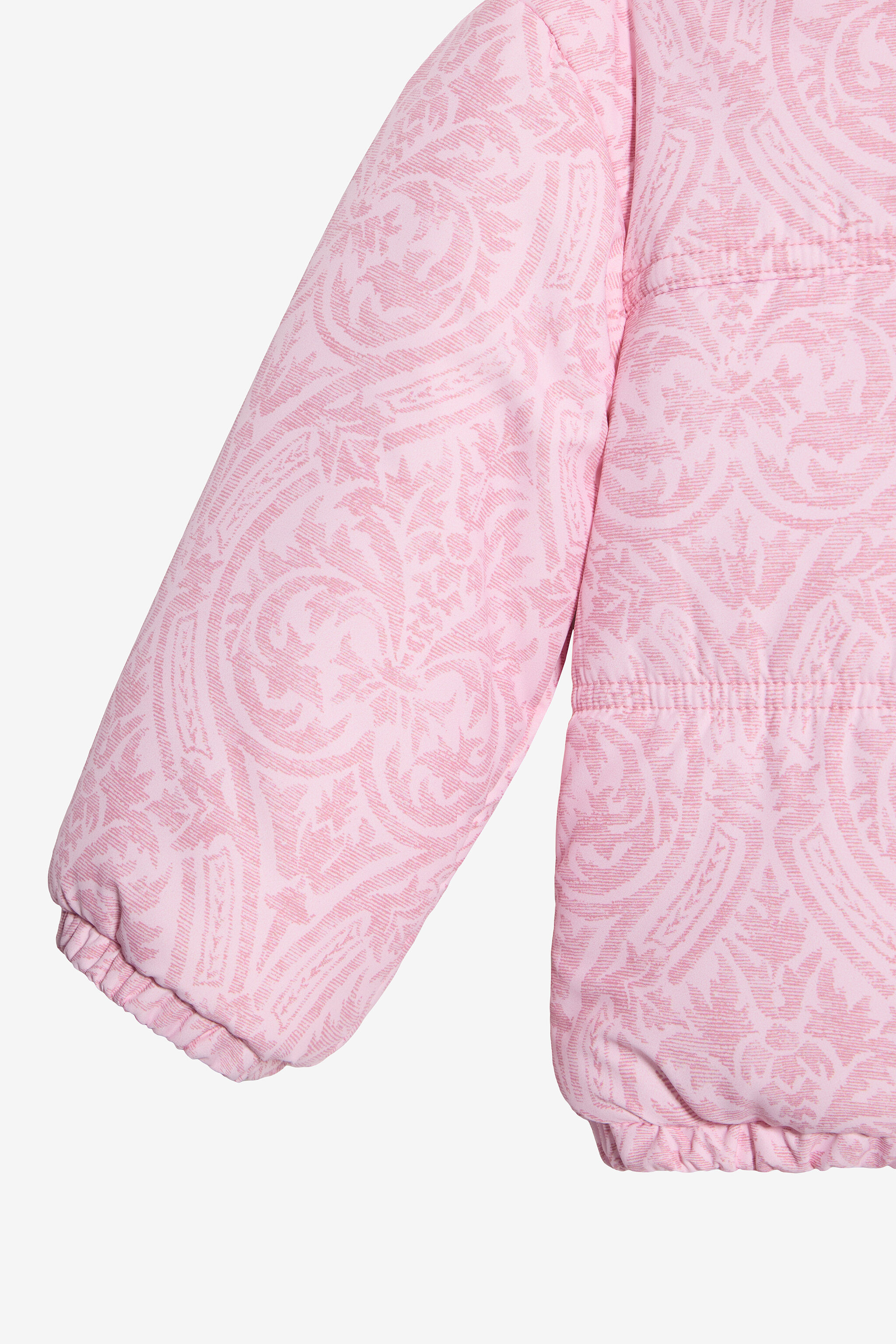 JU Baby Pink Padded Jacket with Floral Print BABY ROSE VJT402-5RP28