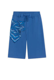 ${brand} Tiger-Print Shorts ${colorDescription} ${masterID}