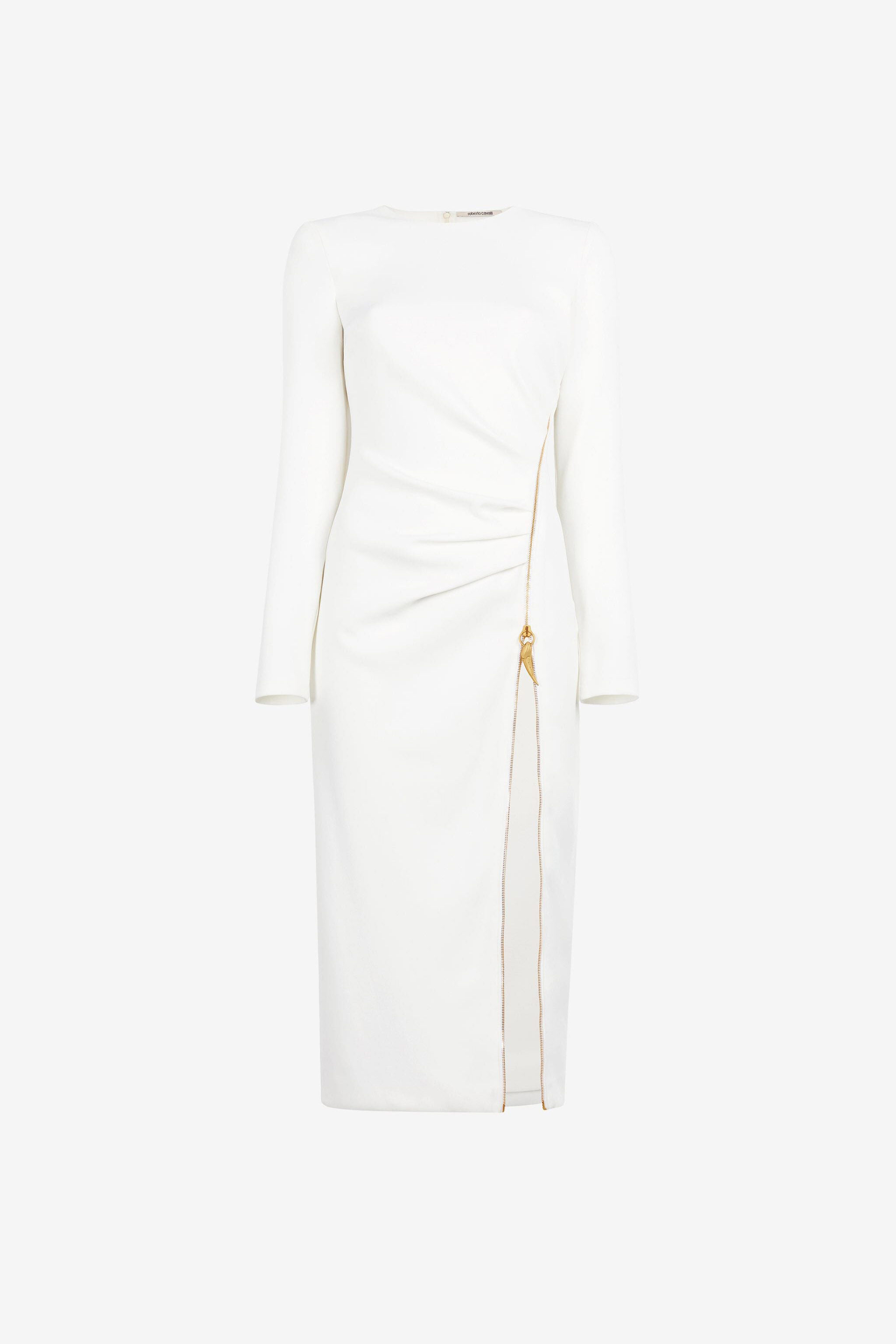 RC Abito con zip Bianco OKT109-HR005