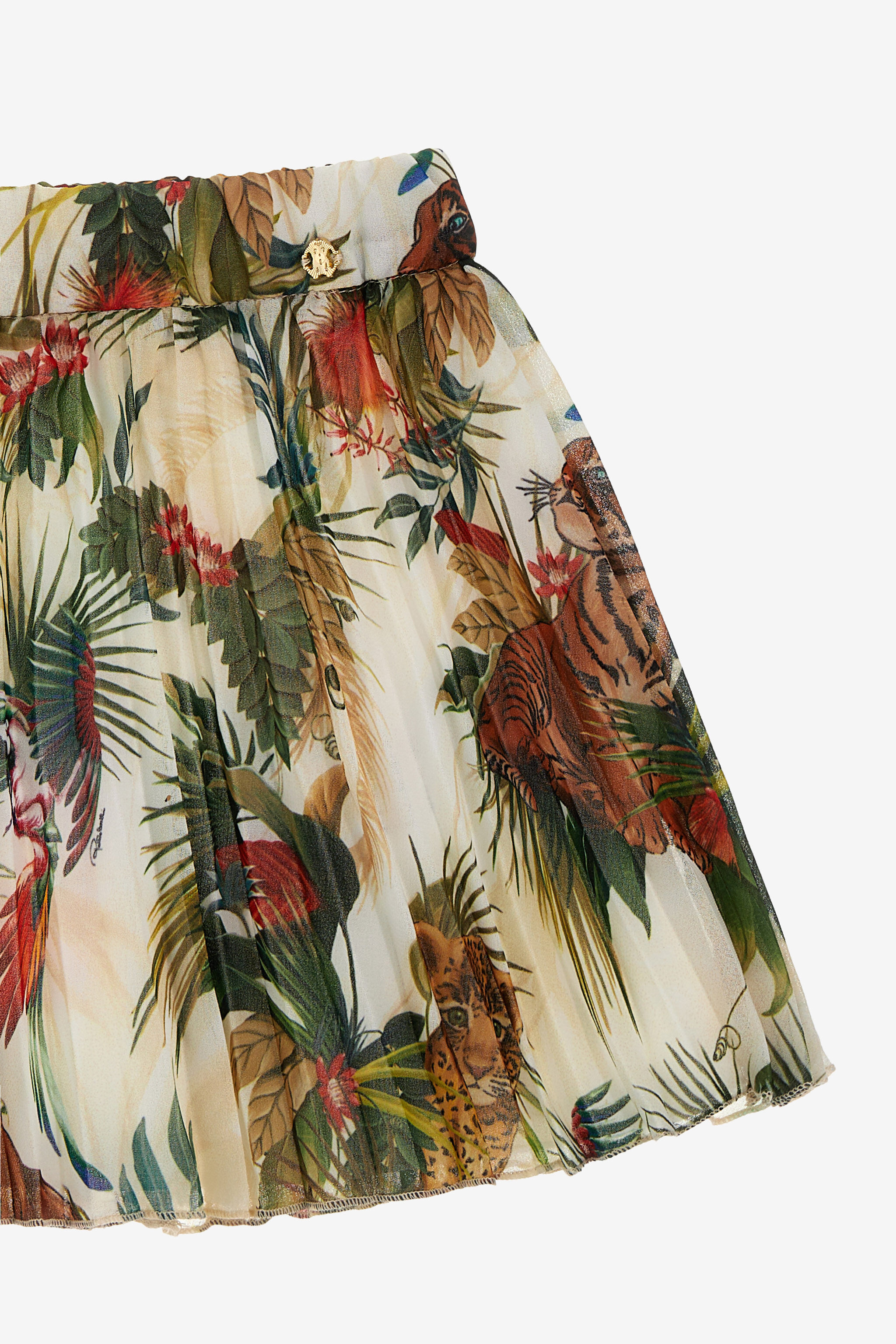 JU Mini skirt Jungle print Grün SJT308-2NI95