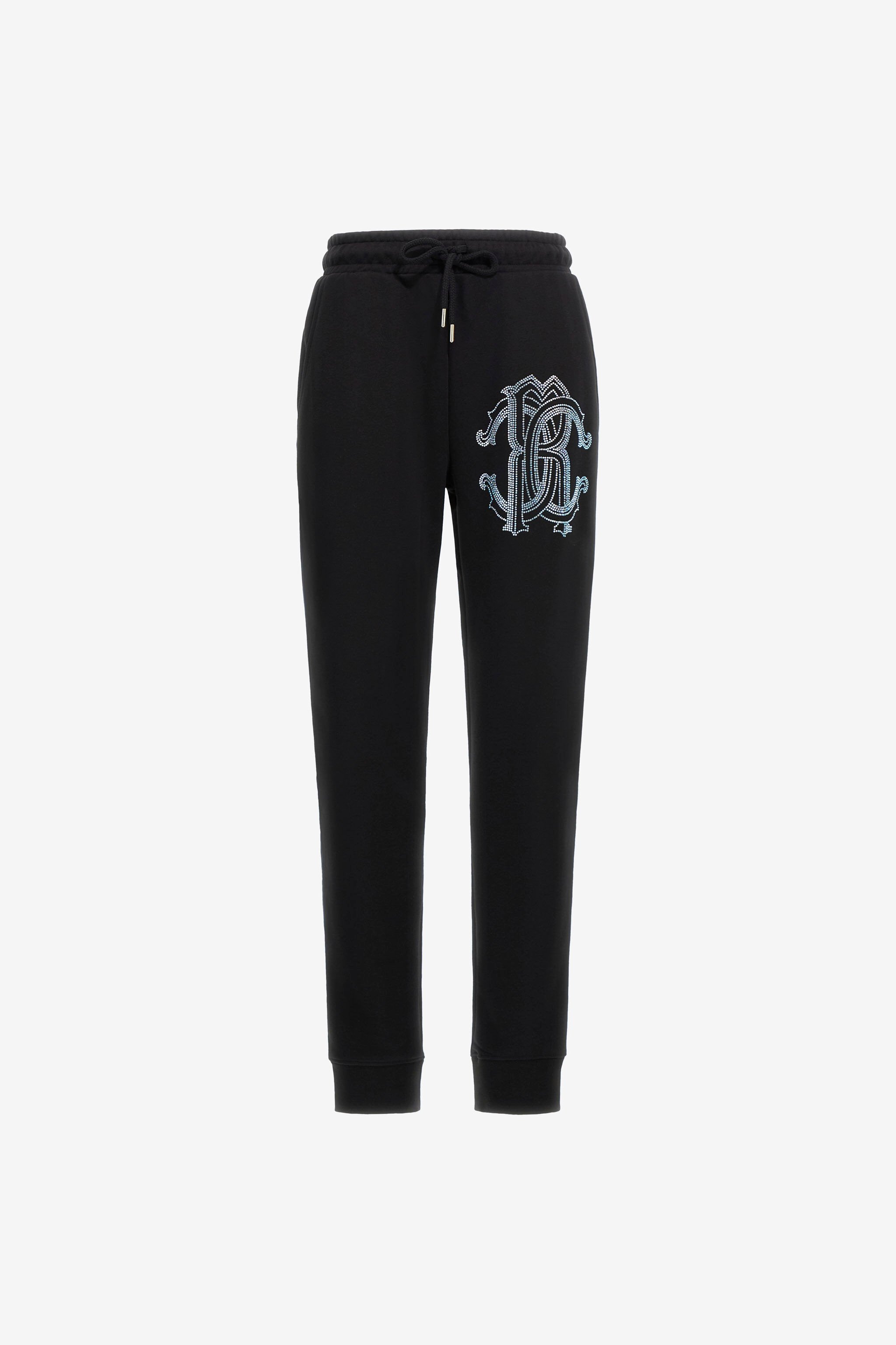 RC Sporty pants with Monogram RC Black NOT22A-CF052
