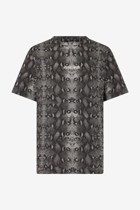 RC Python Print T-Shirt PYTHON DARK GREY SOT60L-JD020