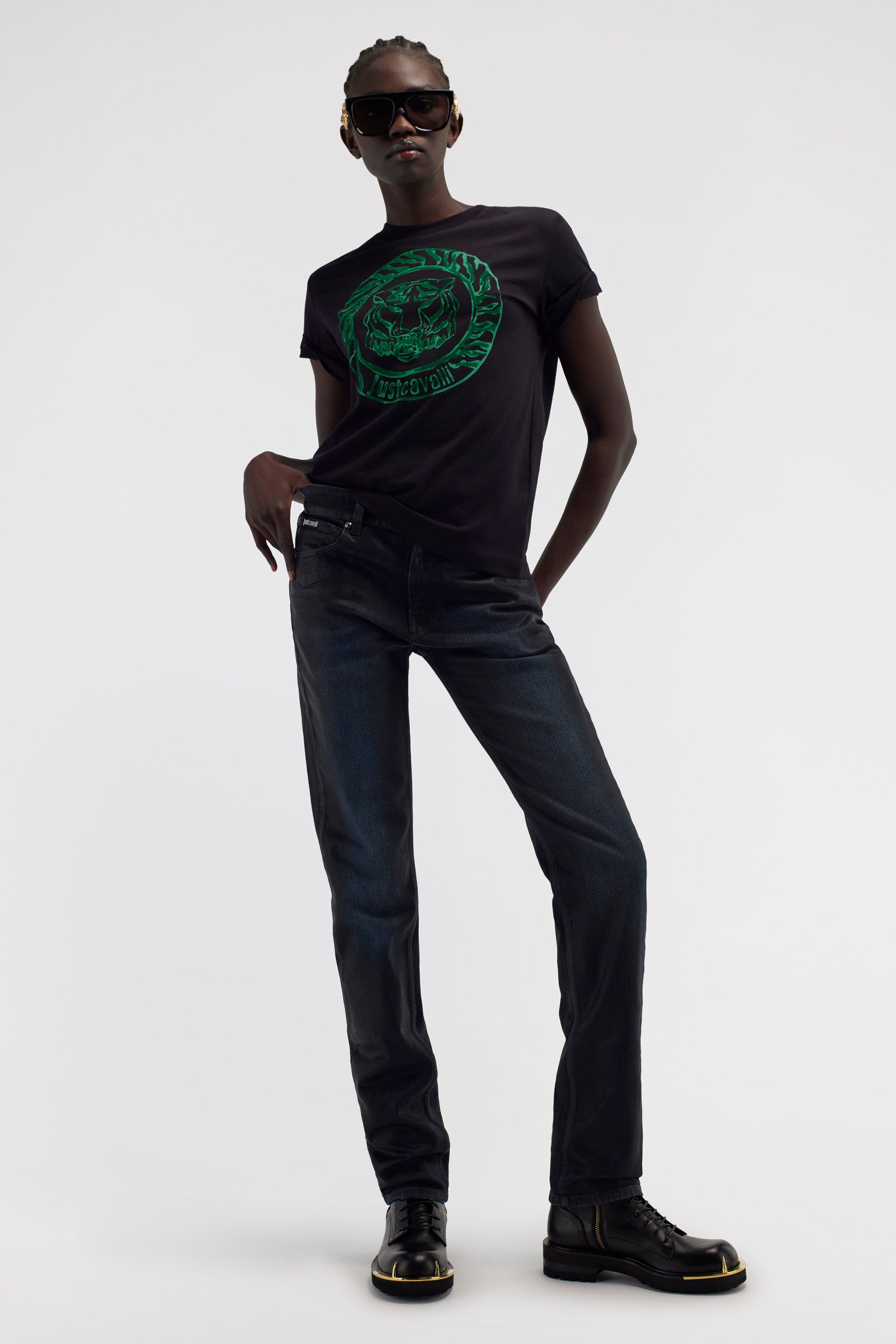 JC Skinny jeans by Just Cavalli Dark blue RRJ292-RR134