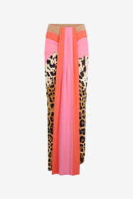 RC Cavalli Pop Sarong CORAL RED WQW008-HVR33