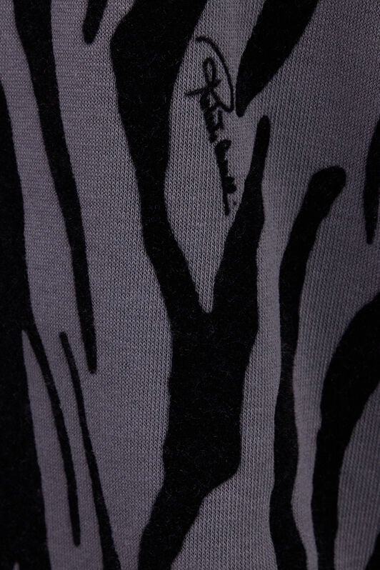RC Felpa con Stampa Zebra RC Felpa con Stampa Zebra BLACK ROT66C-5OS30