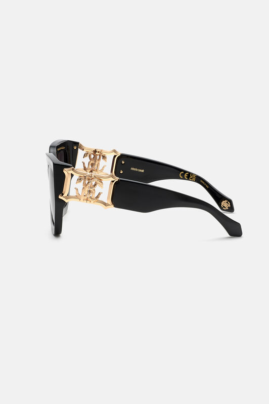 RC Occhiale da sole Roberto Cavalli Mirror Snake Collection Nero SALD38-ID139