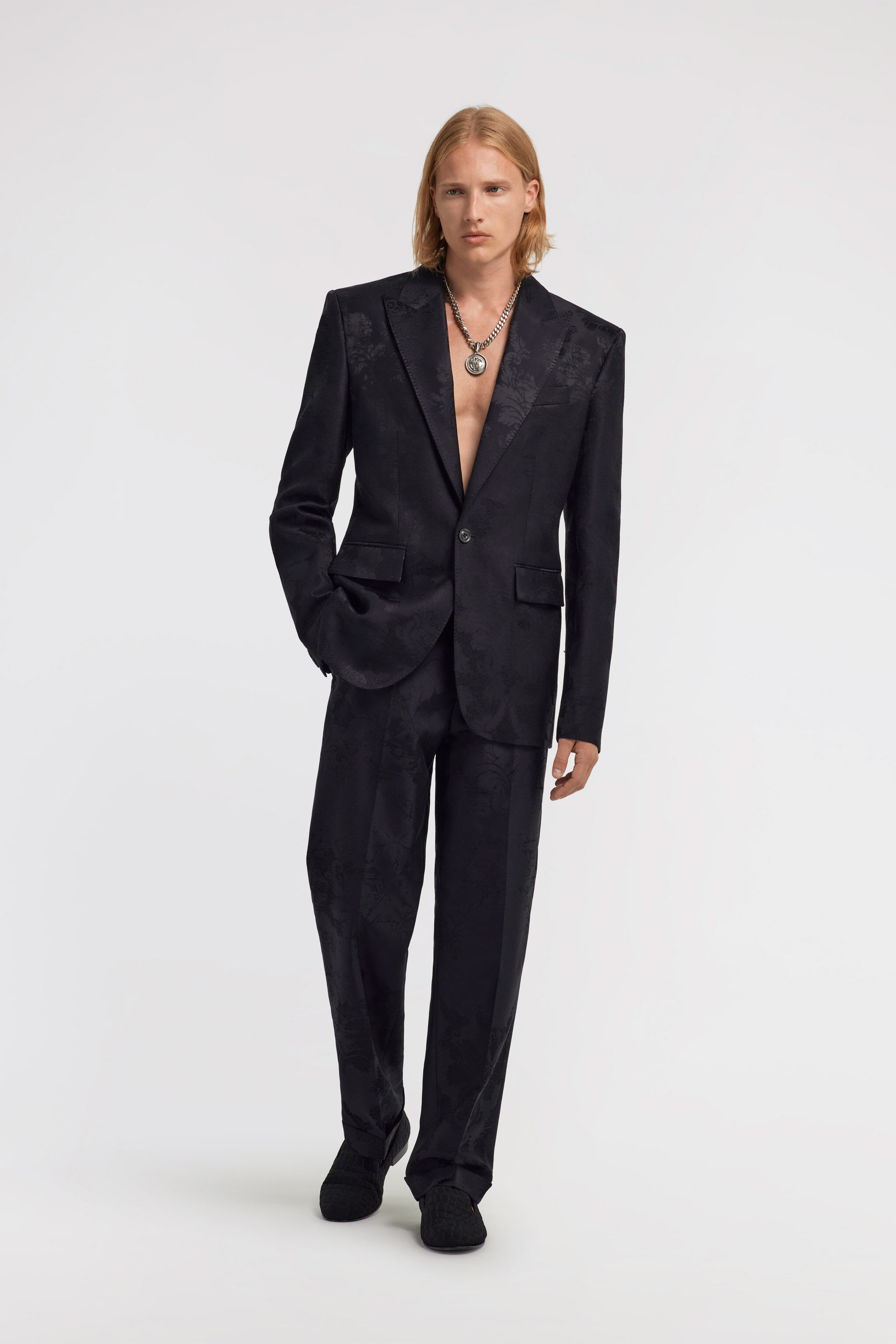 RC Blazer a un bottone Nero TRT496-TJ080