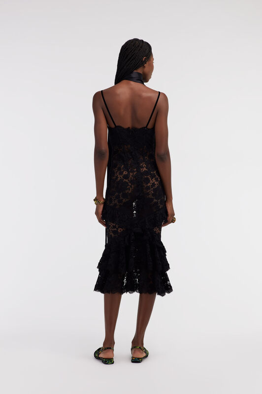 RC Abito in pizzo Nero SKT112-RP001