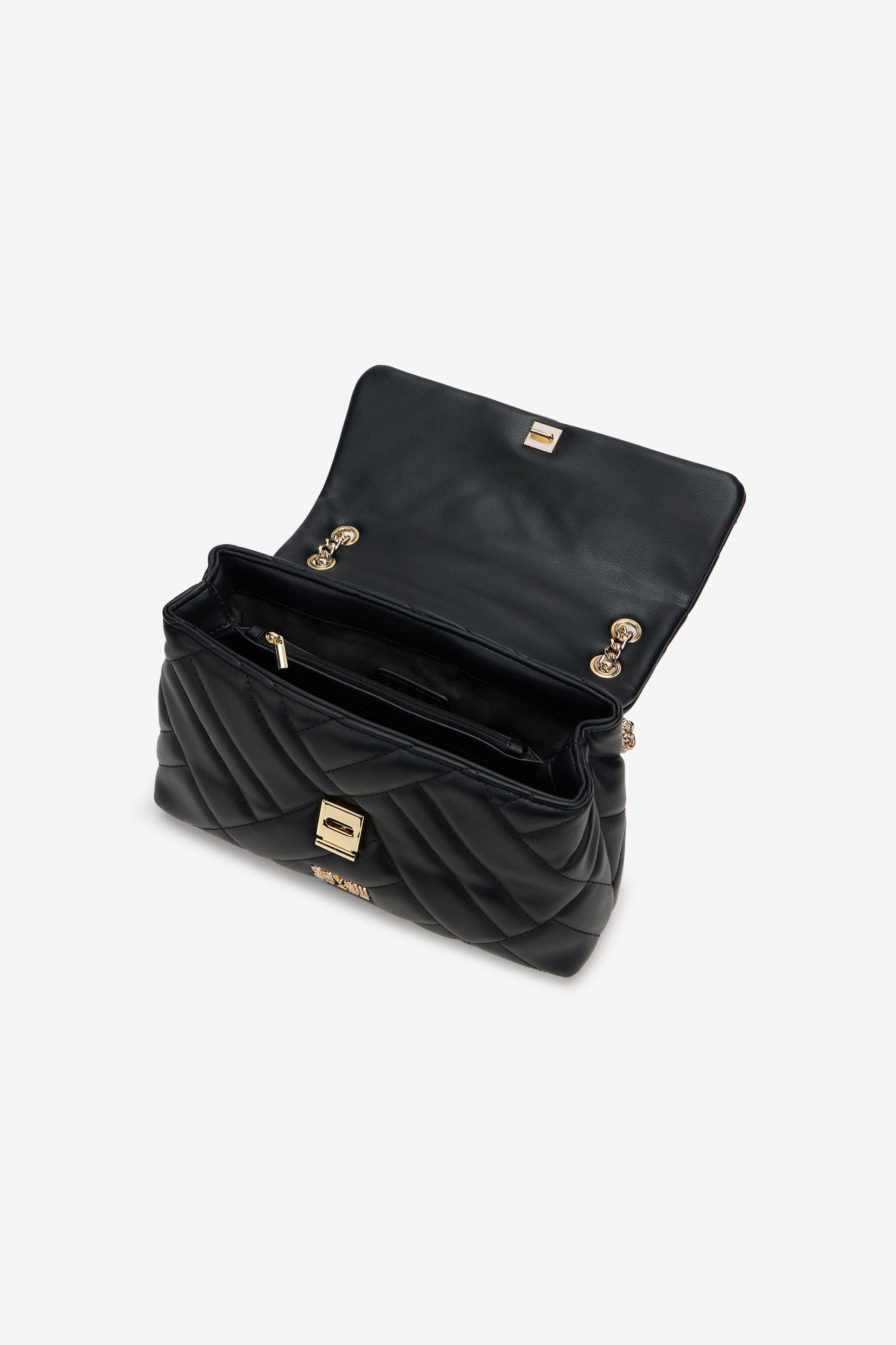 CL Quilted Shoulder Bag CL Quilted Shoulder Bag Black SXB00C-AB076