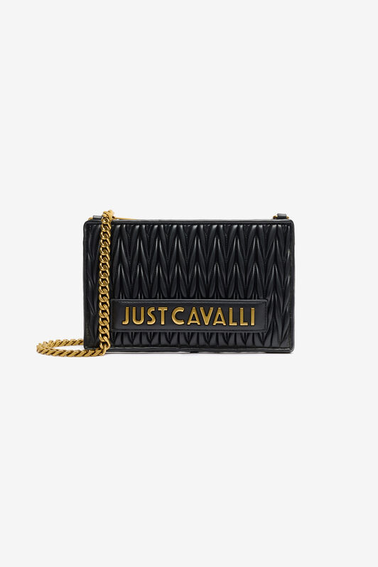 JC Clutch With Metal Lettering Black TFB063-TF428