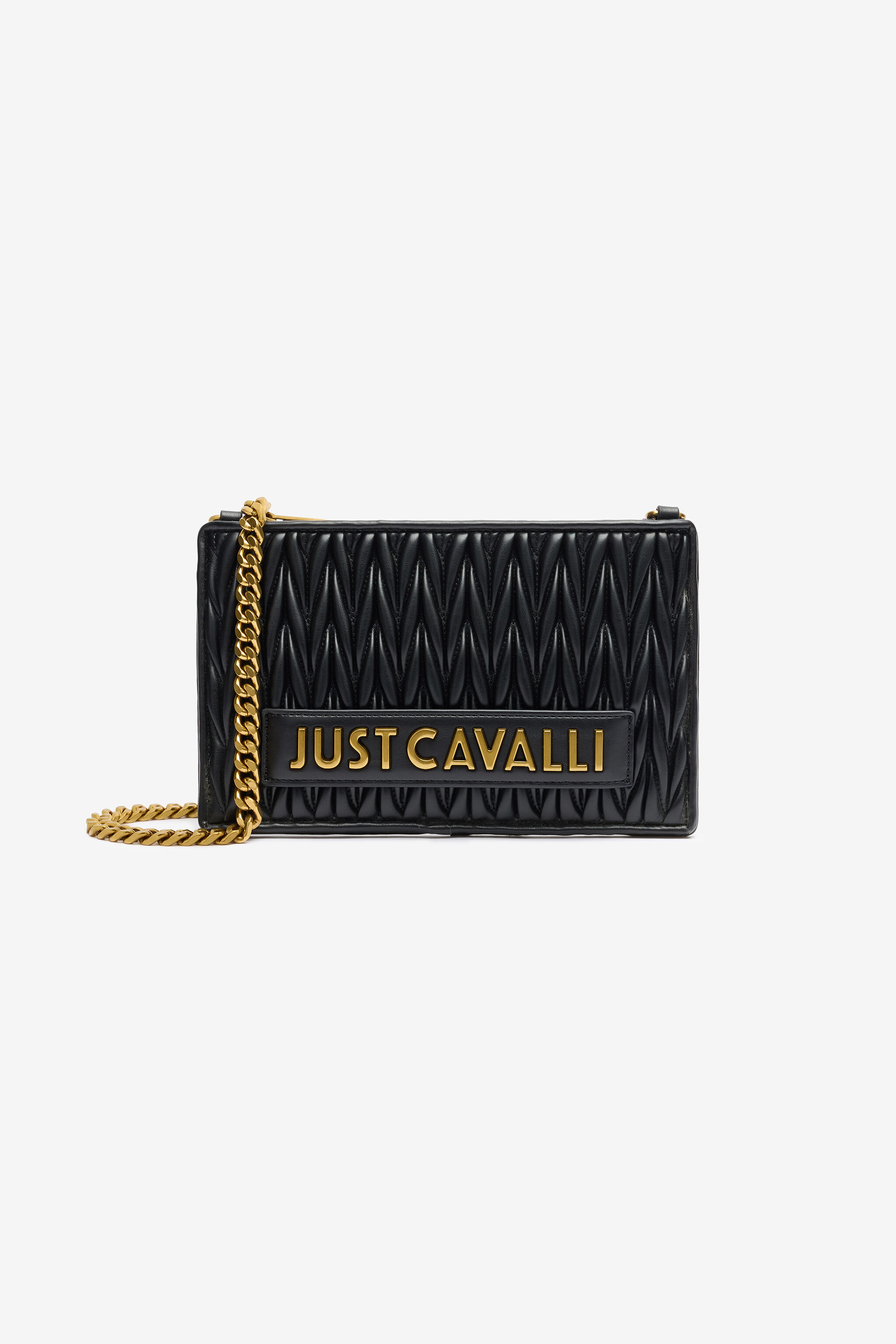 JC Clutch With Metal Lettering Black TFB063-TF428