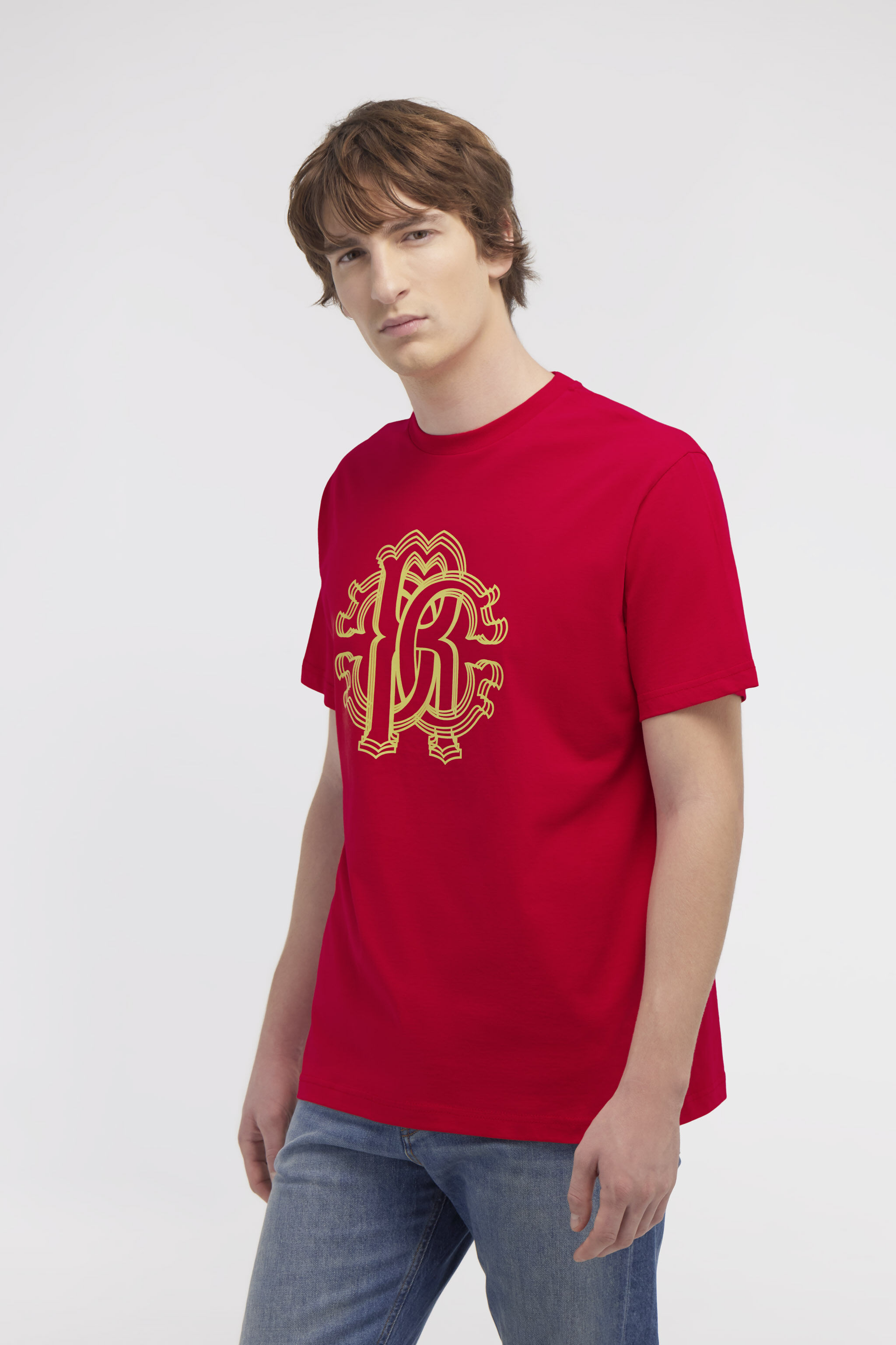 RC T-shirt with Monogram RC Red NOT60L-JD060