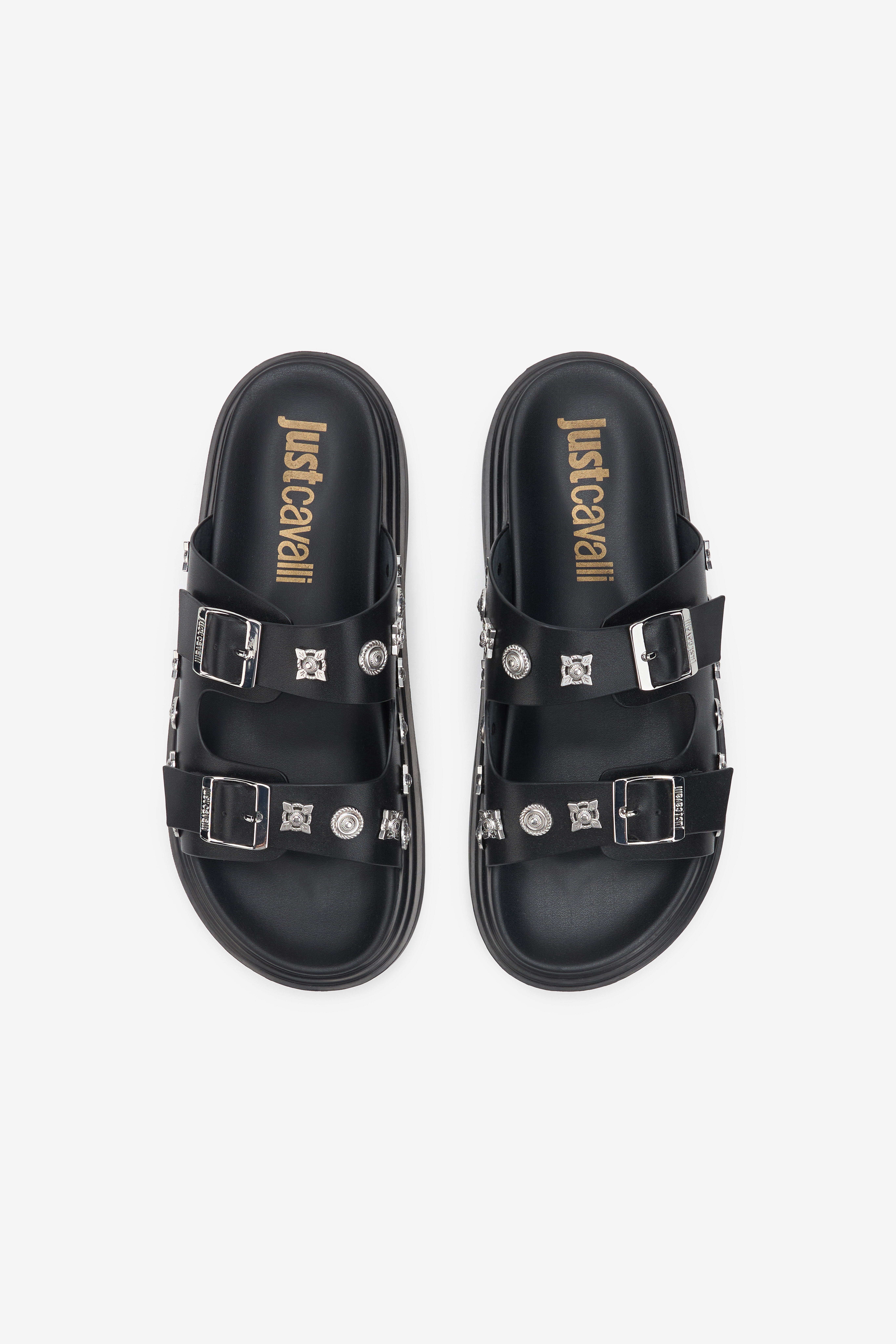 JC Black Summer Sandals BLACK WFS039-WF247