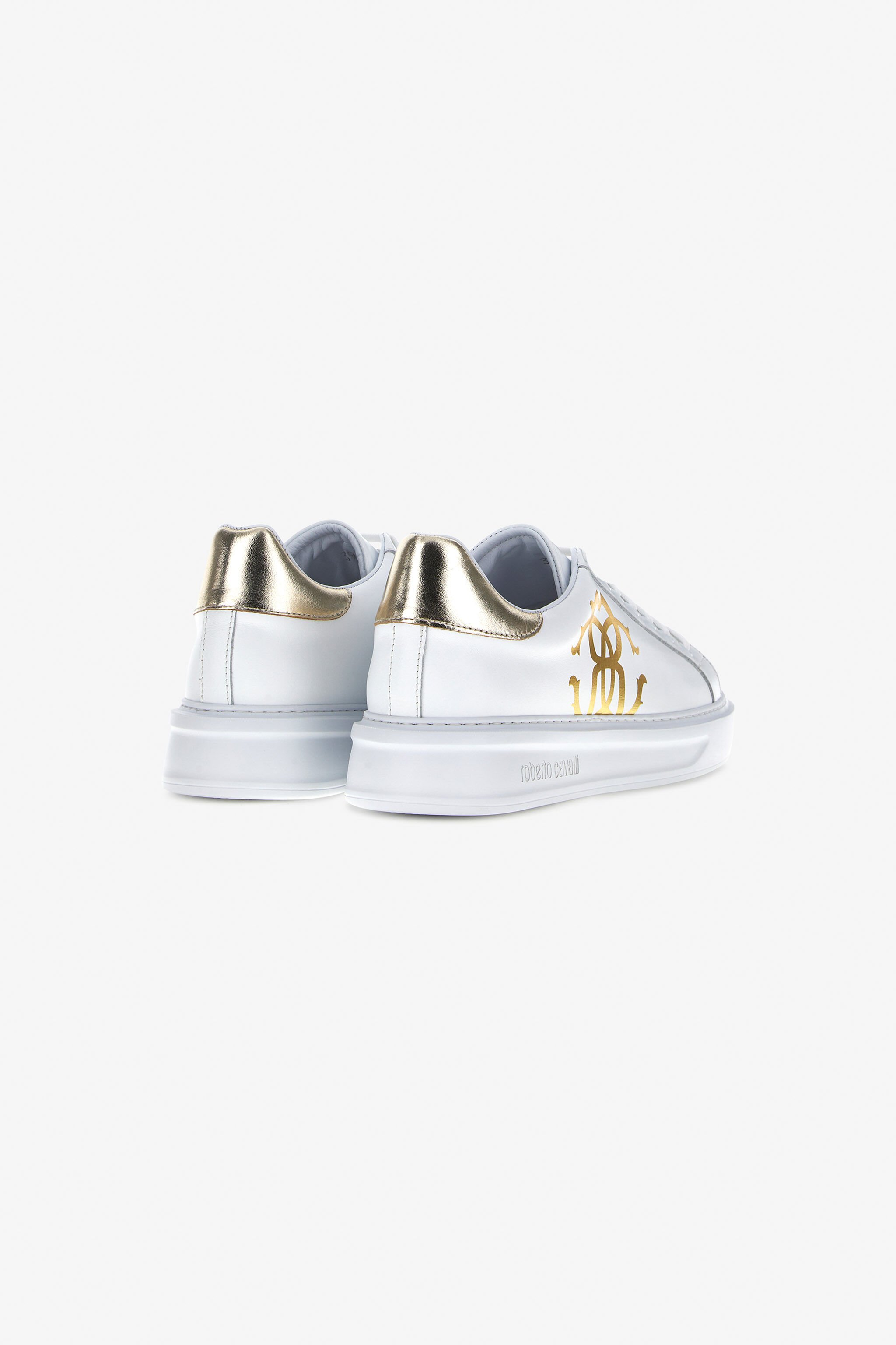 RC Sneakers with Monogram Mirror Snake White NOS00C-PNO01