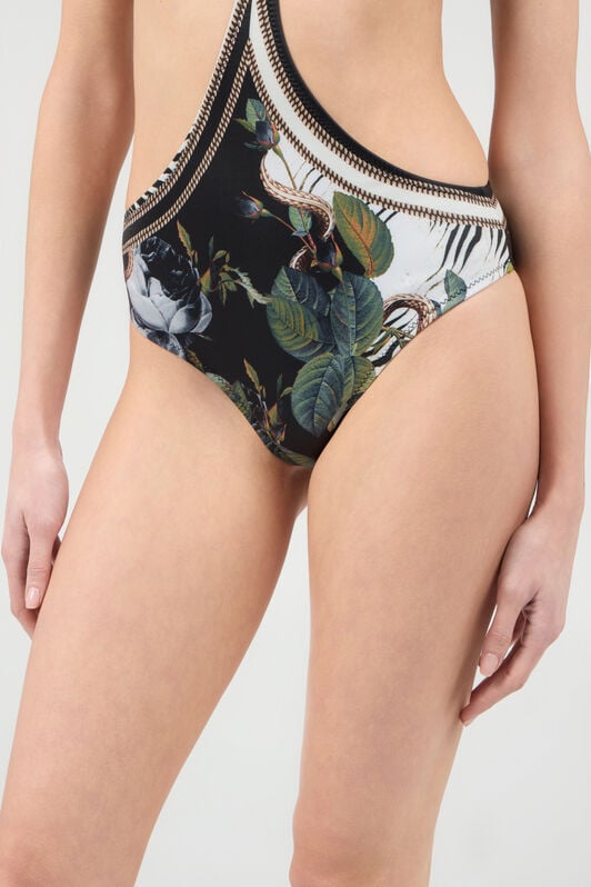 RC Badeanzug Mit Jewellery Foulard-Print RC Badeanzug Mit Jewellery Foulard-Print MULTICOLOR SOW00E-4GE01