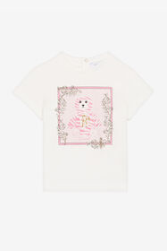 ${brand} Teddy Bear-Print Cotton T-Shirt ${colorDescription} ${masterID}