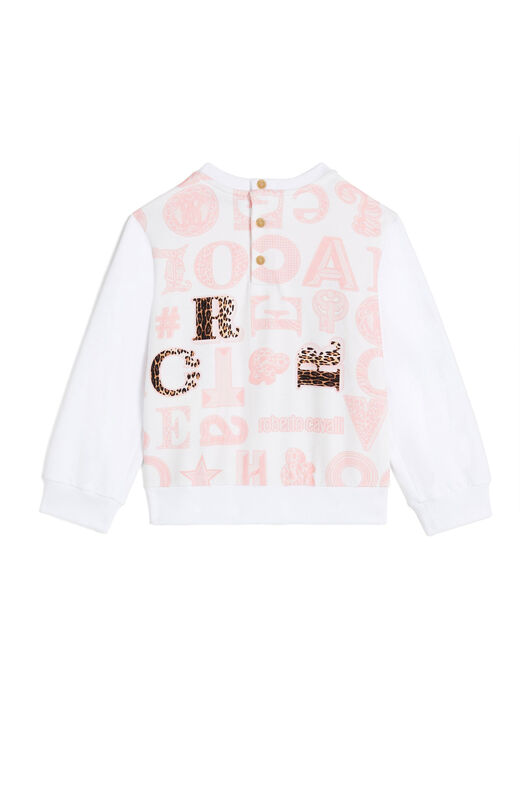 JU Sweat à imprimé Cavalli Mania JU Sweat à imprimé Cavalli Mania Rose MJT927-HUB68
