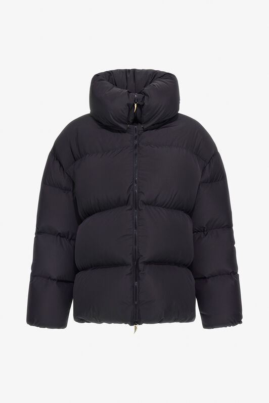 RC Puffer Jacket with High Neck Black TKT800-SB001