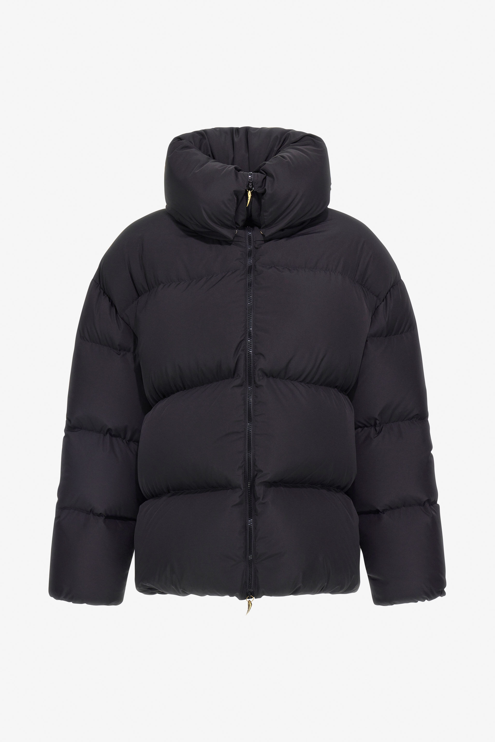 RC Puffer Jacket with High Neck Black TKT800-SB001
