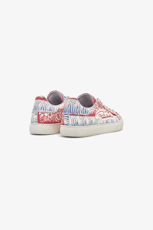 RC Bandana Print Sneakers Red TKS234-ACD07