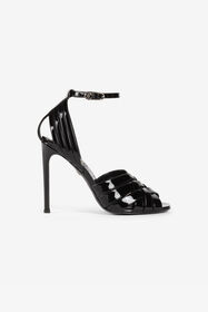 RC Escarpins à ornement Mirror Snake Noir RKS014-PZV00