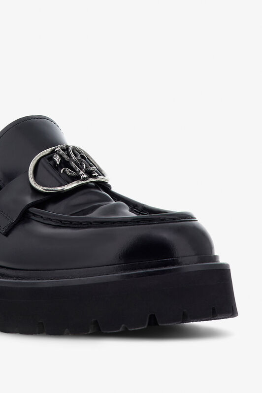RC Loafers with RC logo Black TRS020-PZAB1