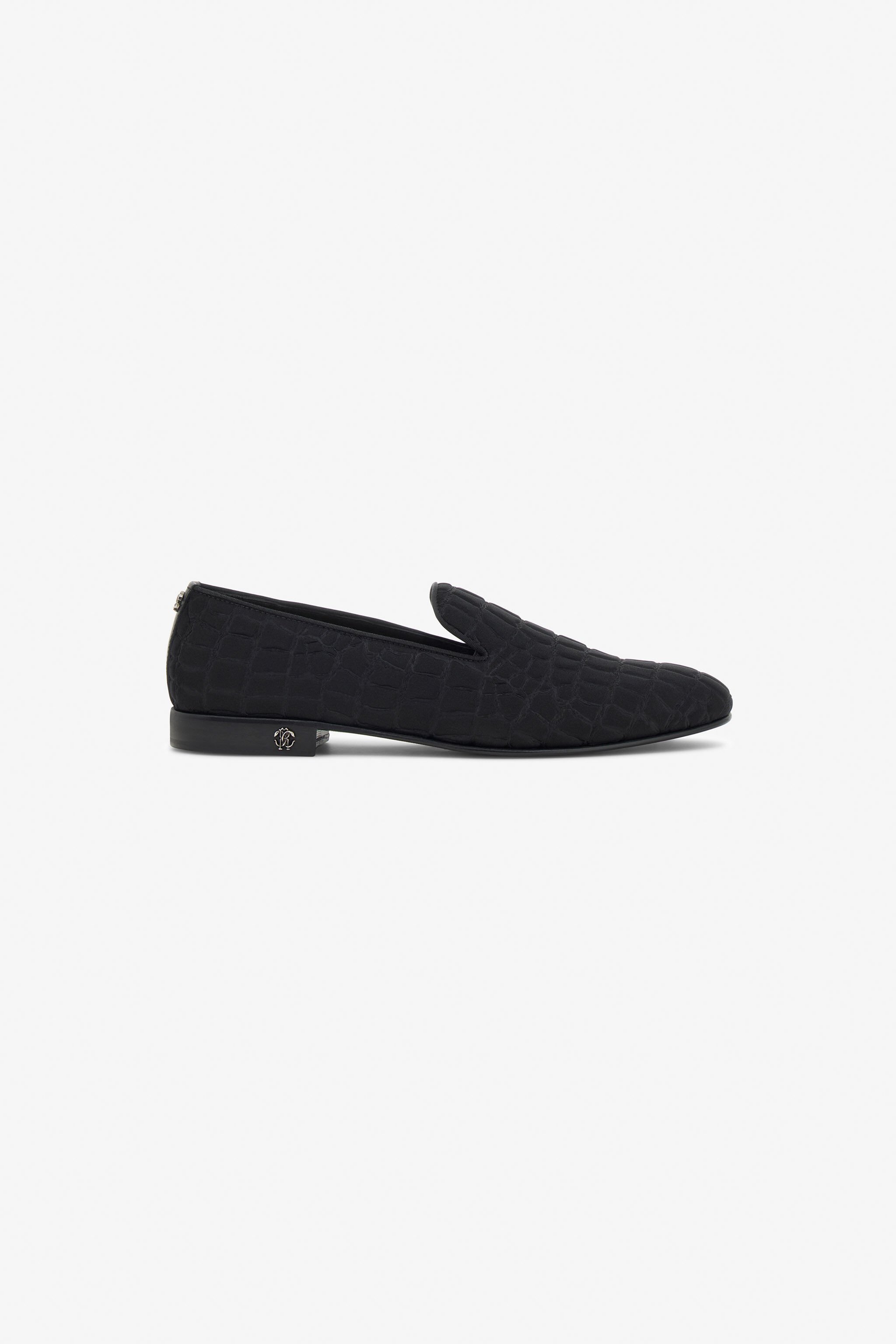 RC Mocassins with Logo Black TRS018-FTA01