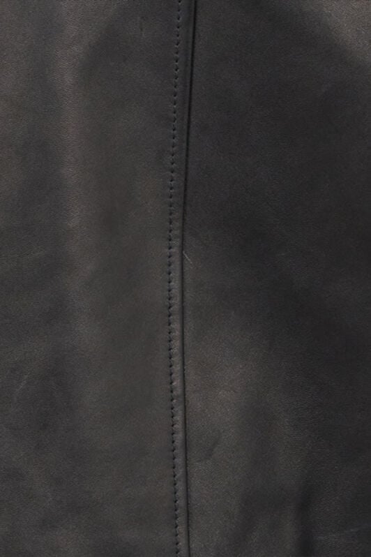 RC Leather Bomber Jacket BLACK WKP800-PN001