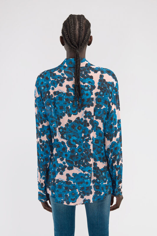 RC Shirt with print Blue NOT70A-6DM80