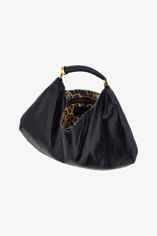 RC Borsa Hobo con manico Fang Nero TKB006-PA011