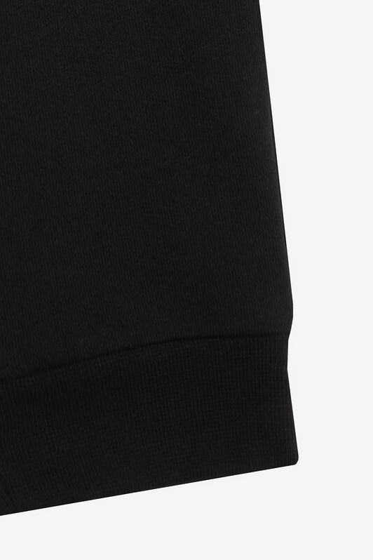 JU Jogginghose Mit Print Rosen Auf Einem Bein Schwarz UJT23A-CF050
