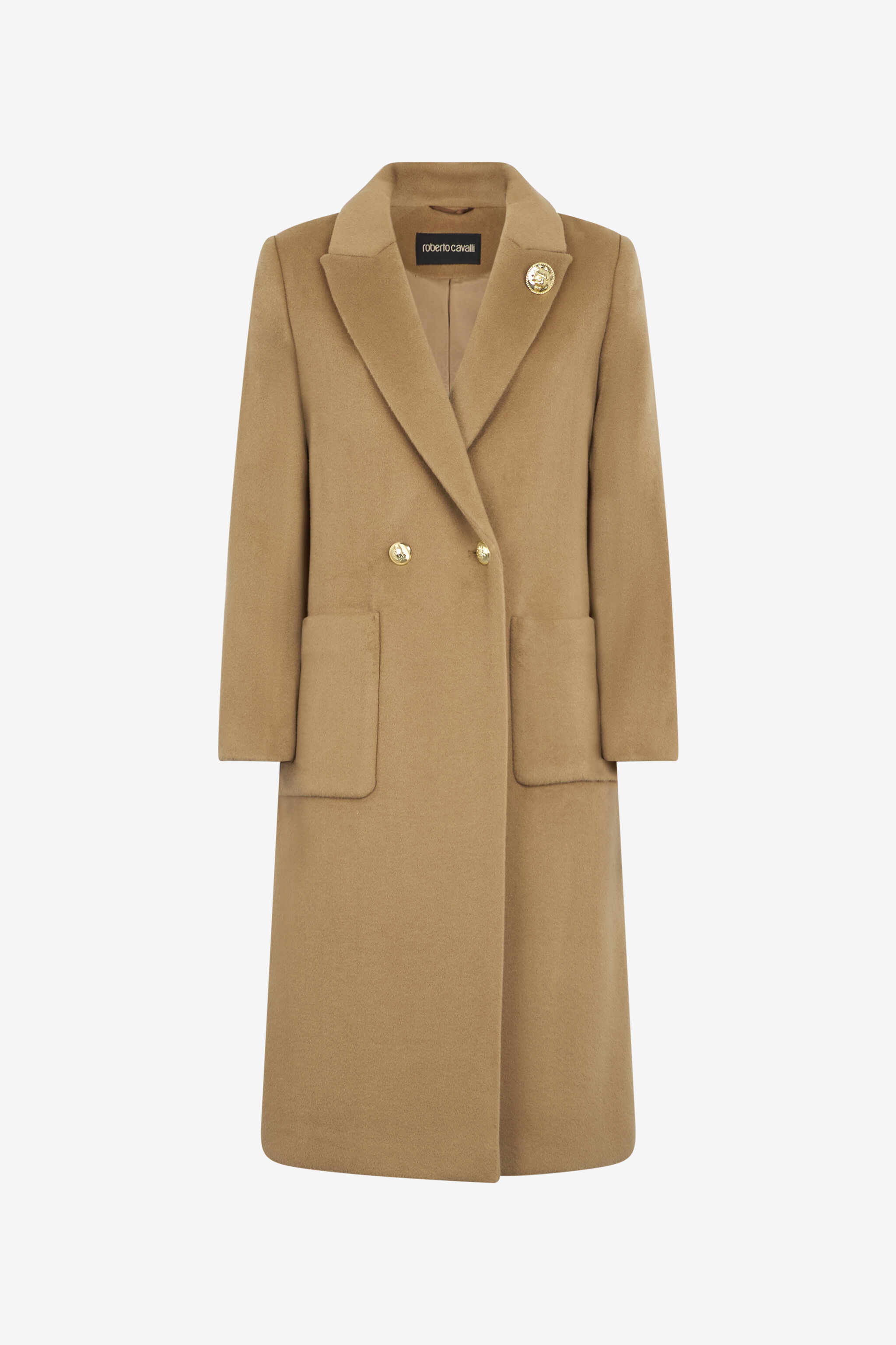 RC Cappotto Cammello in Lana e Cashmere CAMEL OOT50C-WH016