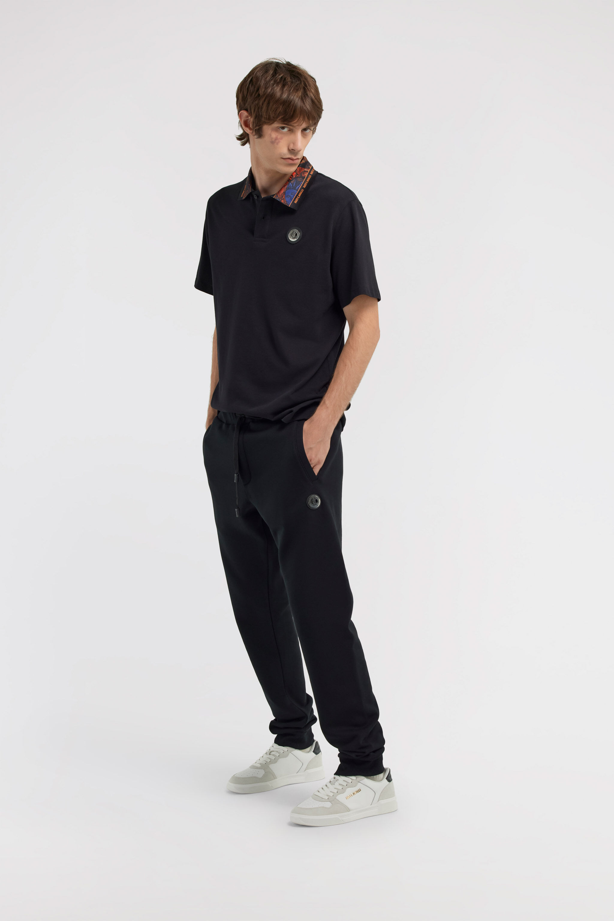 JC Just Cavalli Pants Black TFT007-TF008